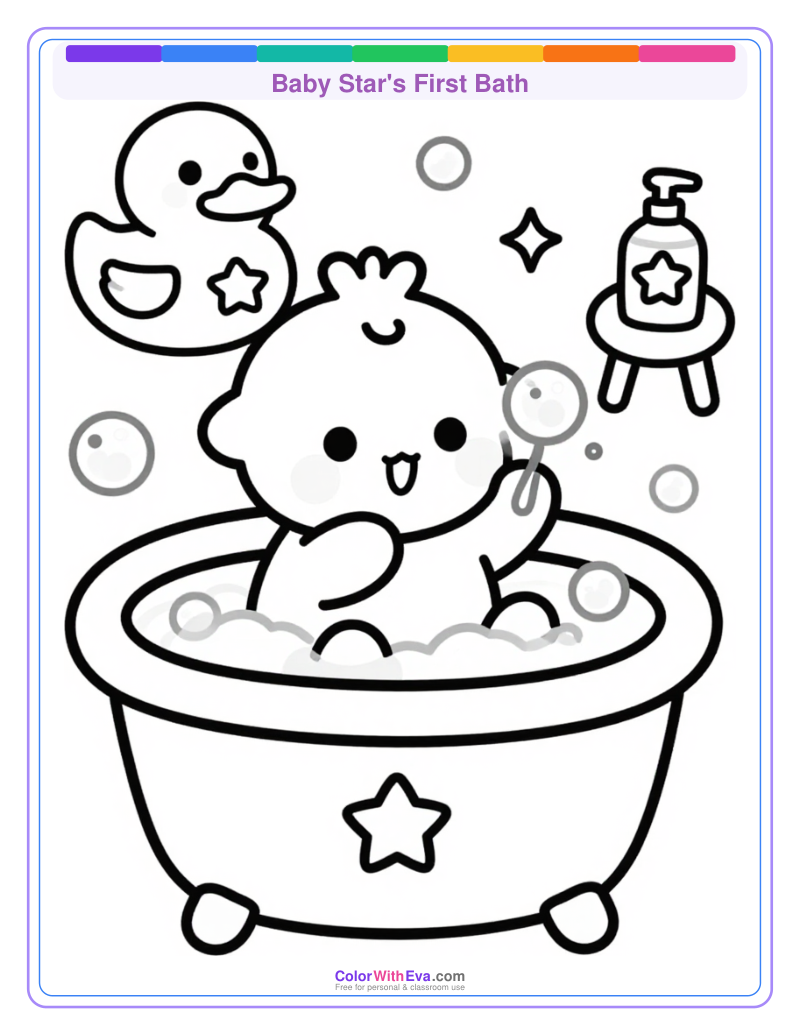 Baby Star's First Bath thumbnail