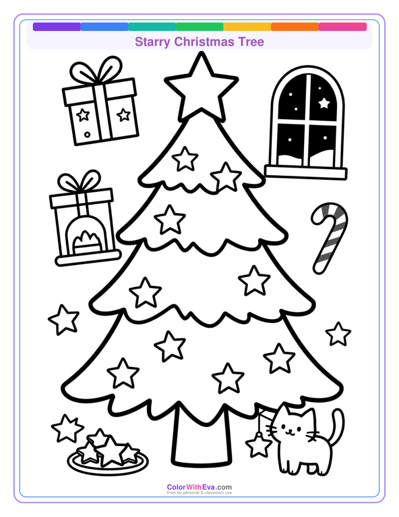 Starry Christmas Tree preview