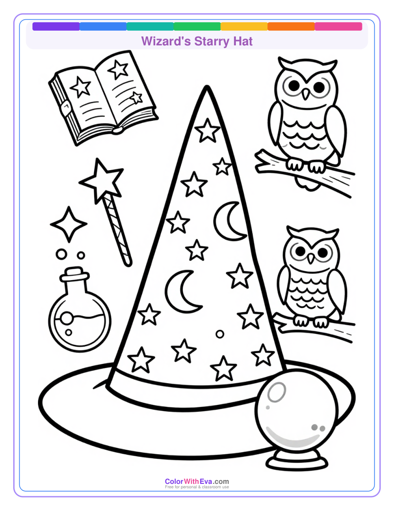 Wizard's Starry Hat preview