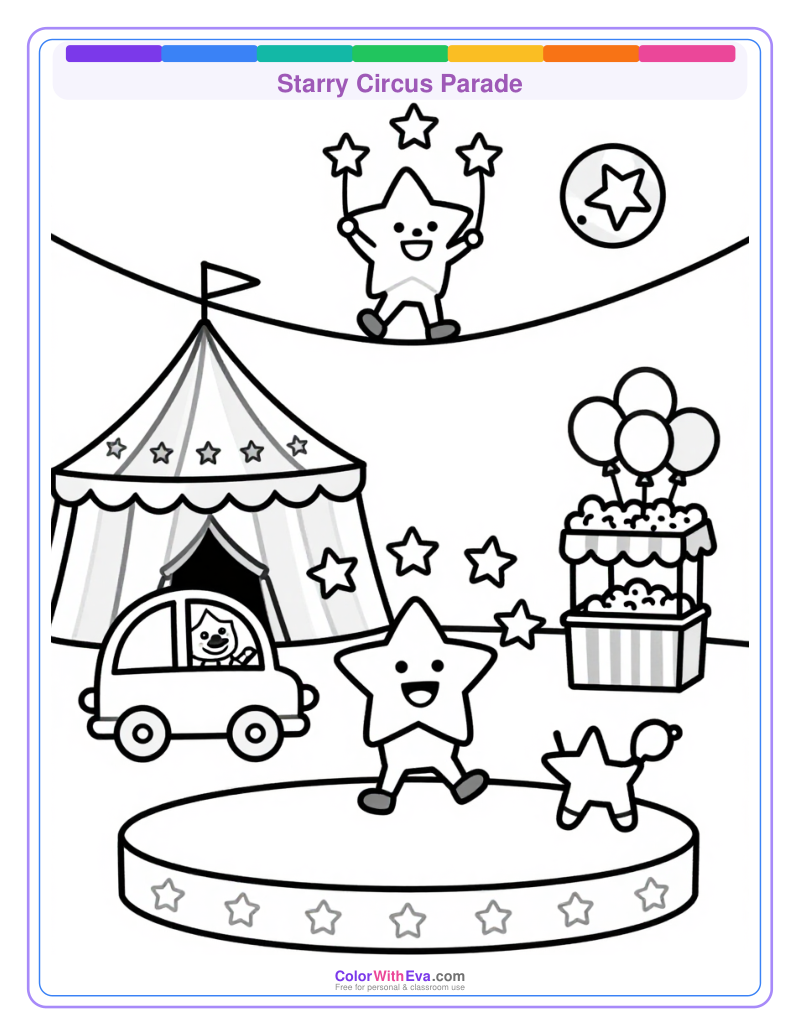 Starry Circus Parade thumbnail