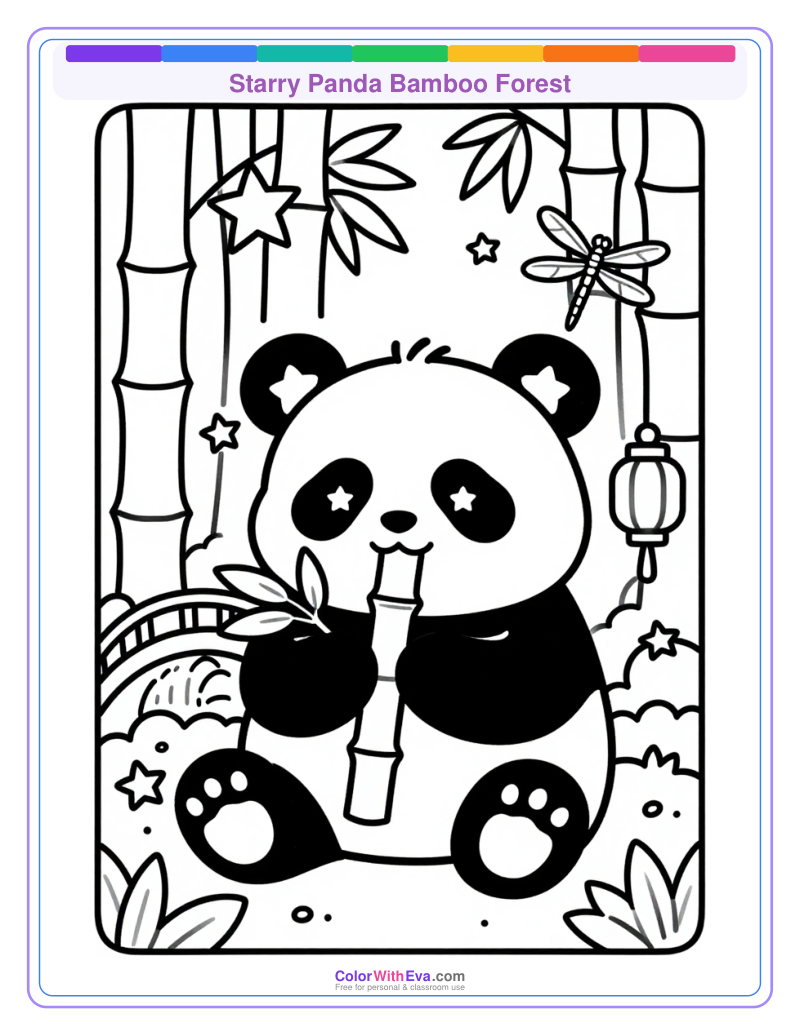 Starry Panda Bamboo Forest thumbnail