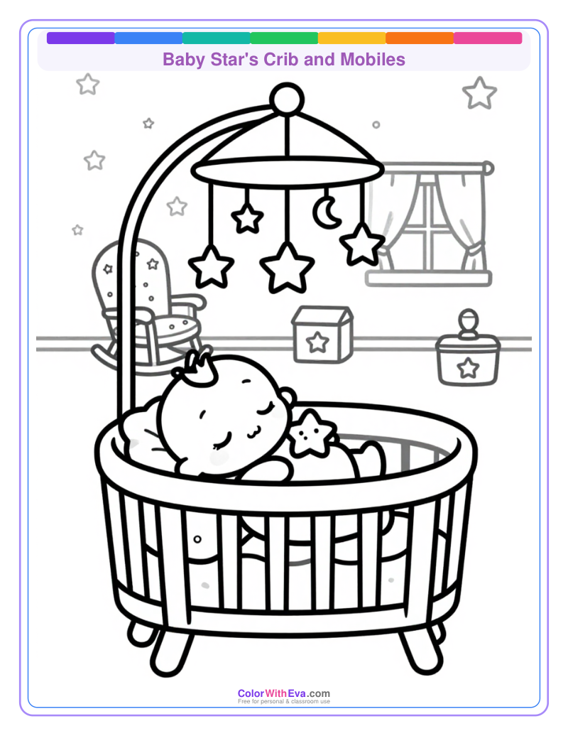 Baby Star's Crib and Mobiles thumbnail