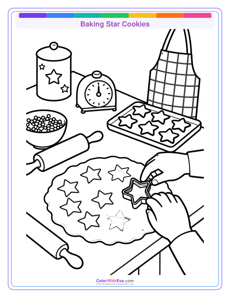 Baking Star Cookies preview