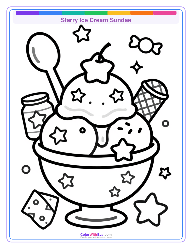 Starry Ice Cream Sundae thumbnail
