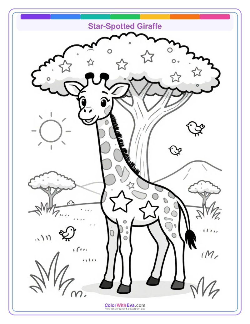 Star-Spotted Giraffe preview