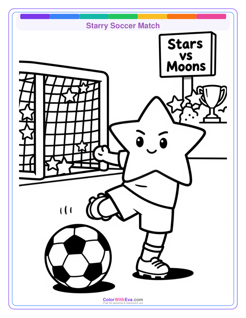 Starry Soccer Match thumbnail