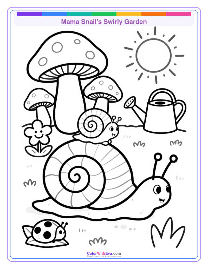 Mama Snail's Swirly Garden thumbnail