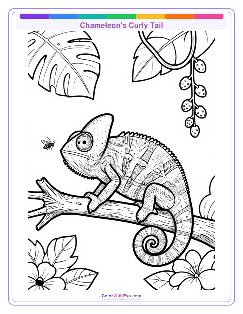 Chameleon's Curly Tail preview