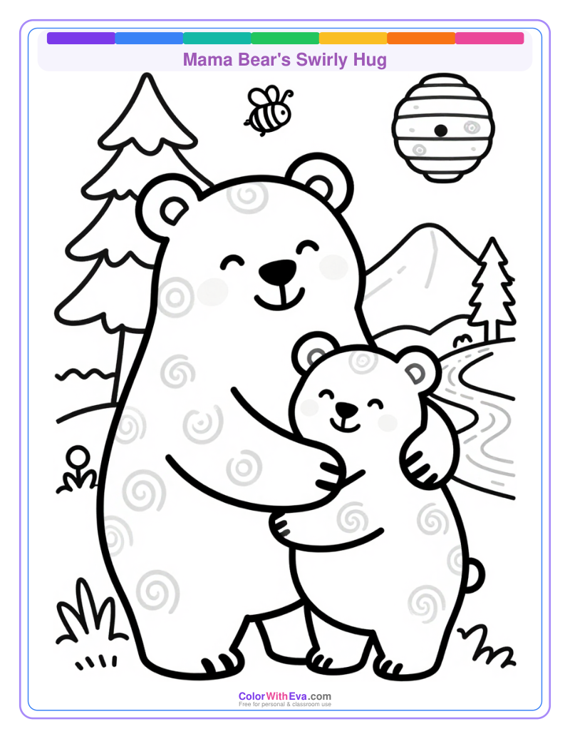 Mama Bear's Swirly Hug thumbnail
