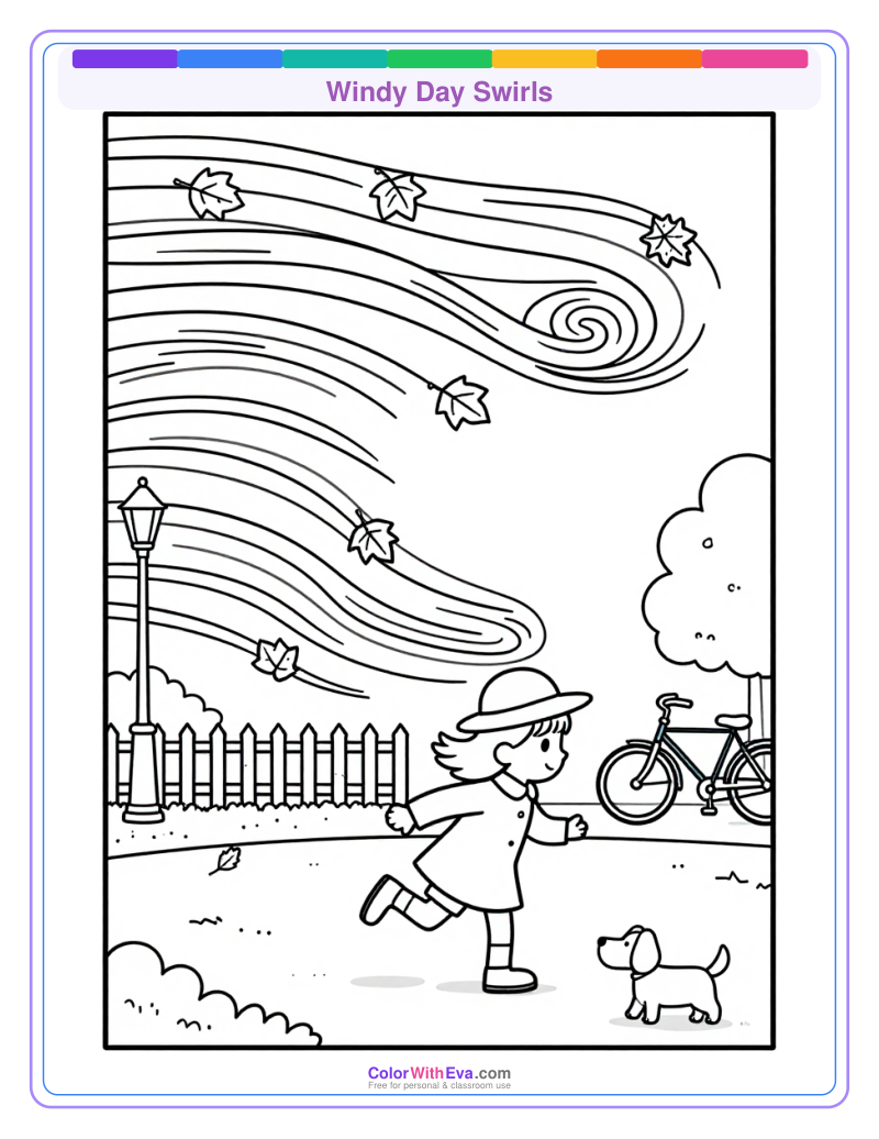 Windy Day Swirls preview