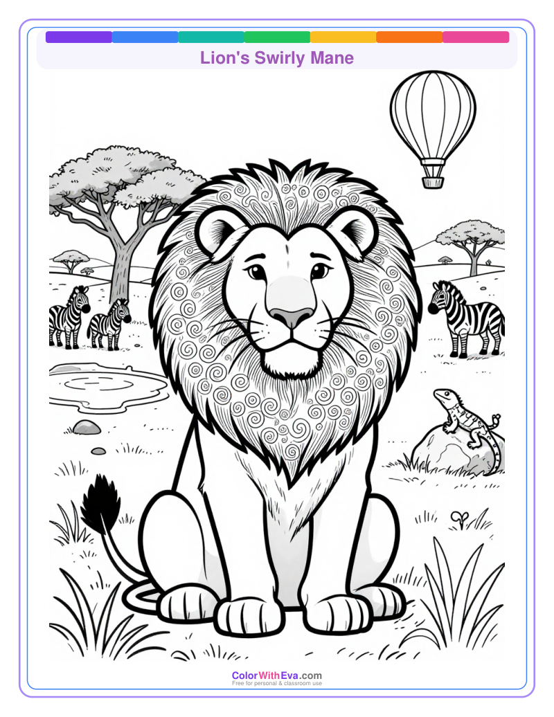 Lion's Swirly Mane thumbnail