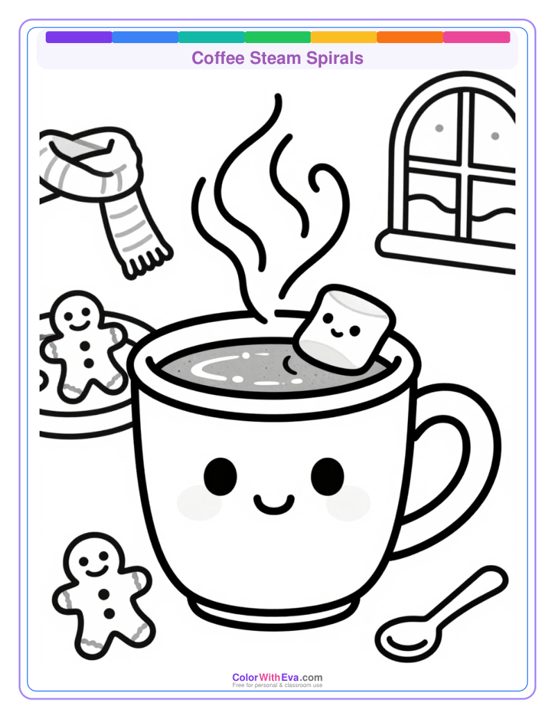 Coffee Steam Spirals preview