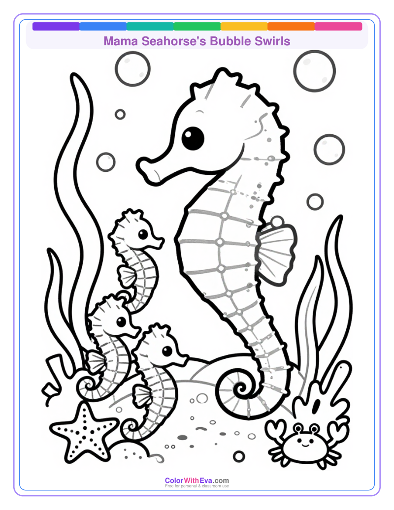 Mama Seahorse's Bubble Swirls thumbnail