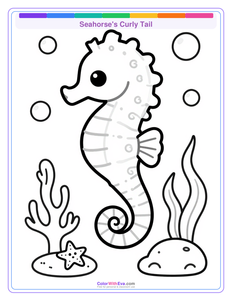 Seahorse's Curly Tail preview