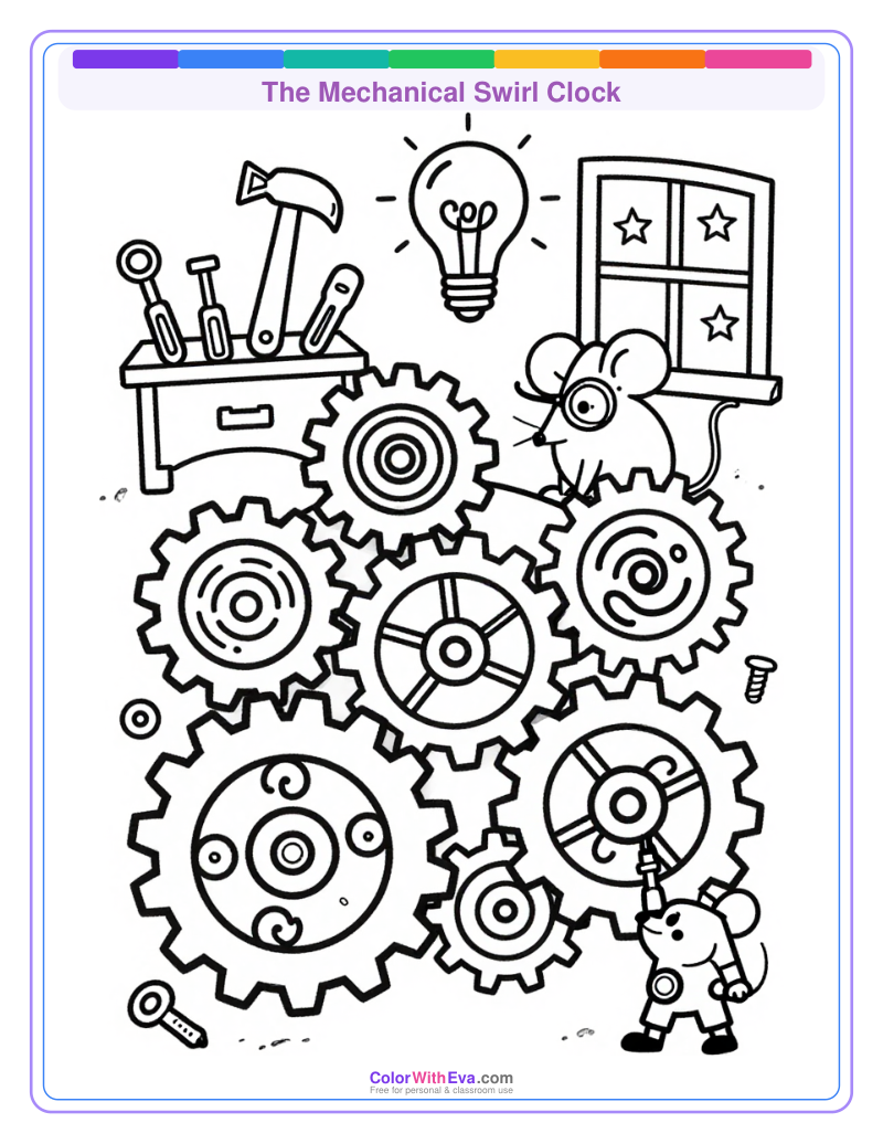 The Mechanical Swirl Clock thumbnail