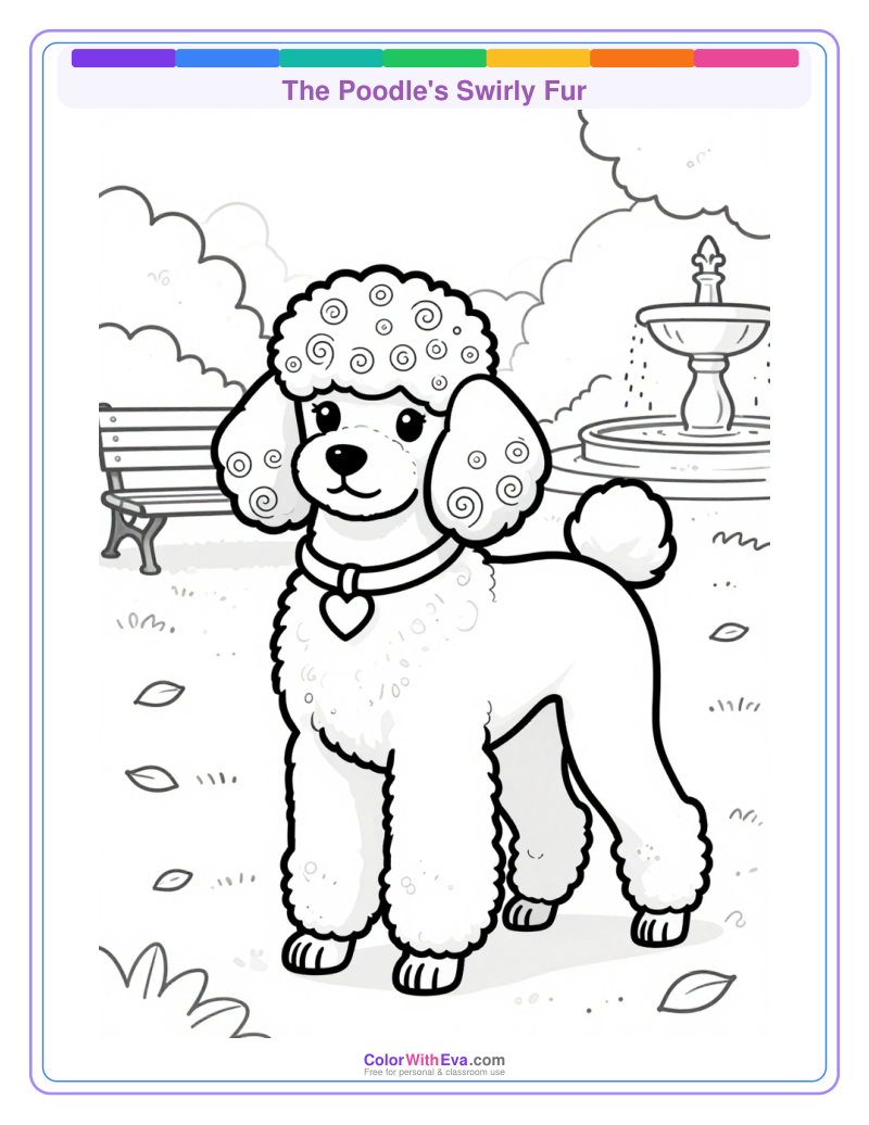 The Poodle's Swirly Fur preview