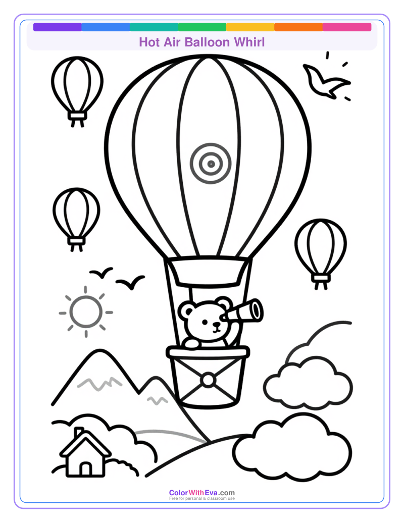 Hot Air Balloon Whirl preview