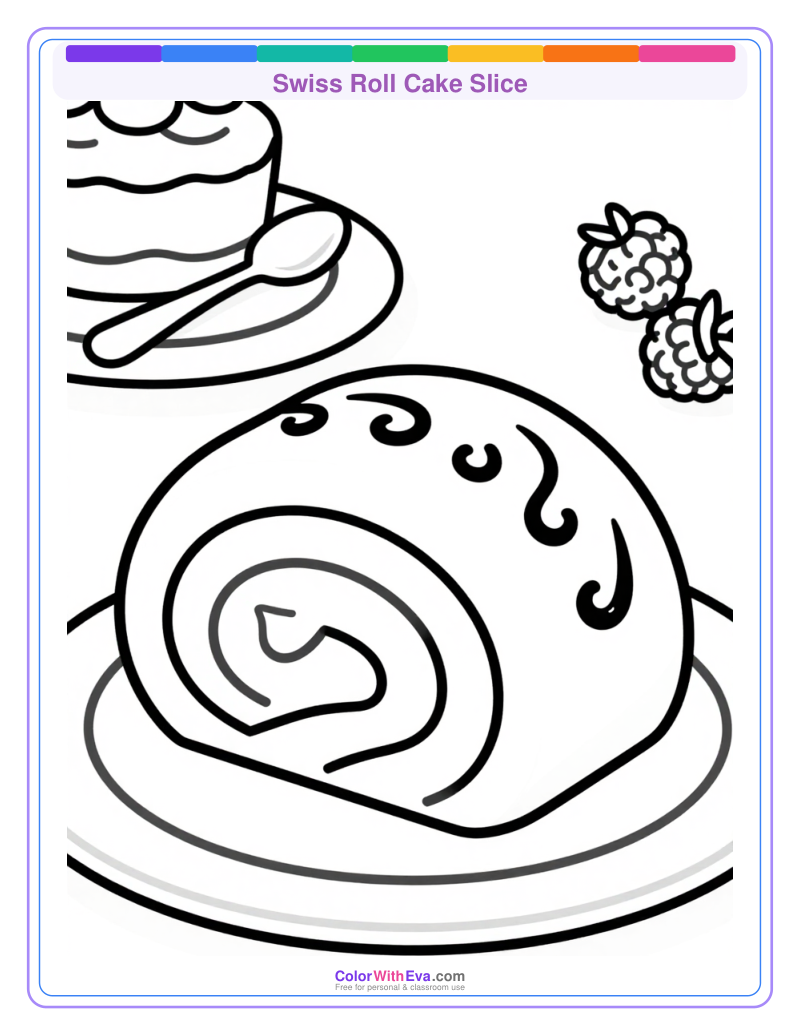 Swiss Roll Cake Slice preview