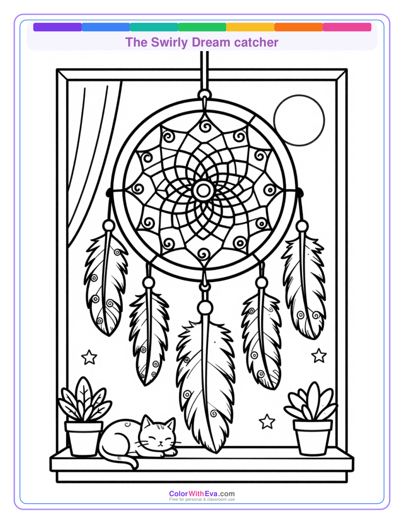 The Swirly Dream catcher thumbnail