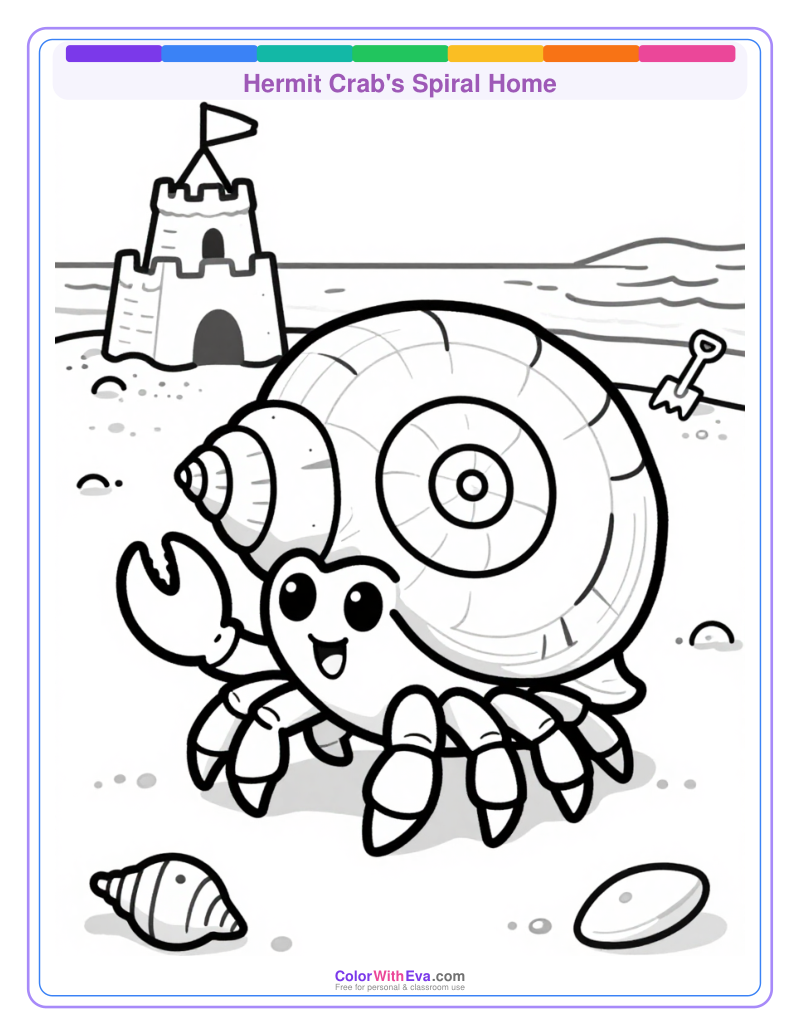 Hermit Crab's Spiral Home preview