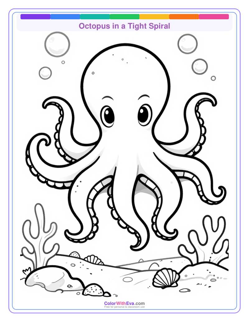 Octopus in a Tight Spiral preview