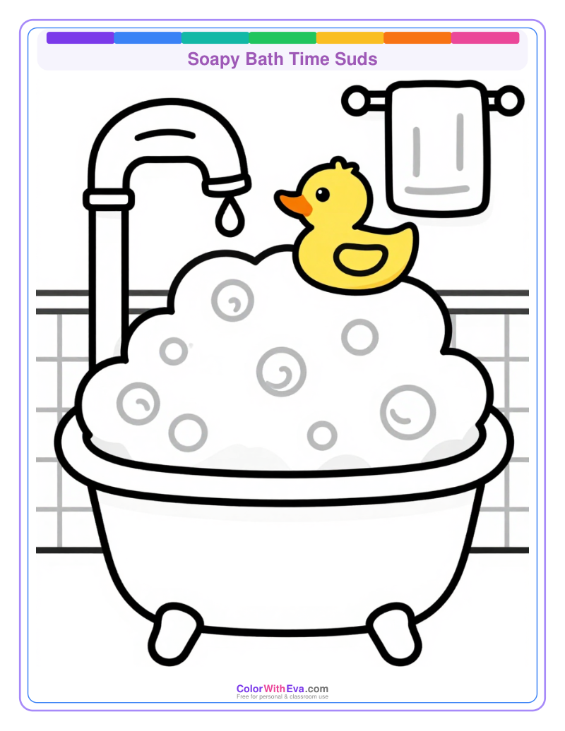 Soapy Bath Time Suds preview