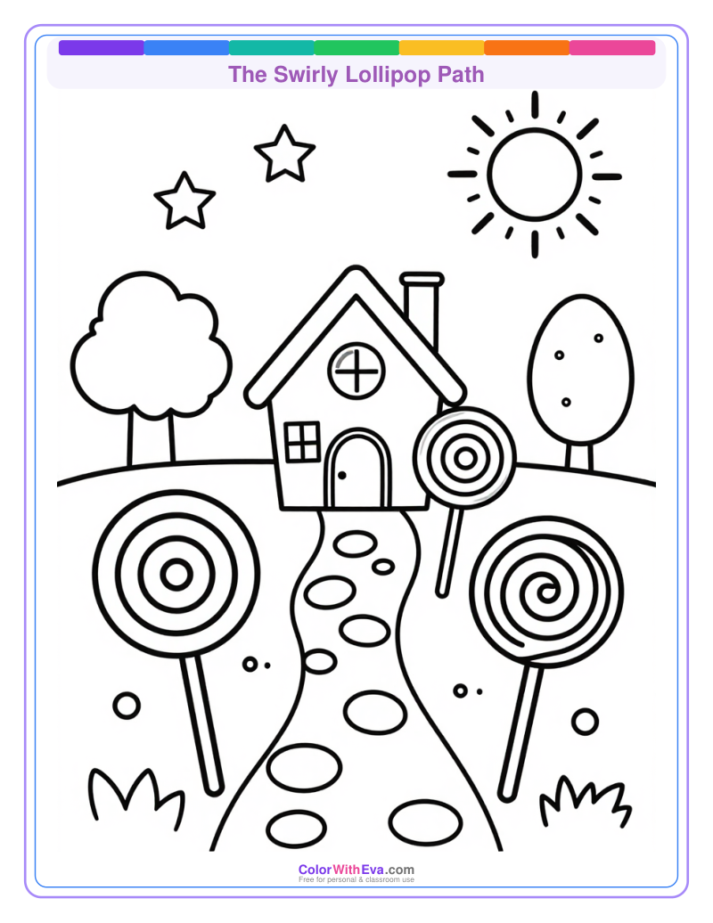 The Swirly Lollipop Path preview