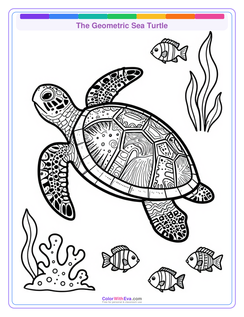 The Geometric Sea Turtle preview