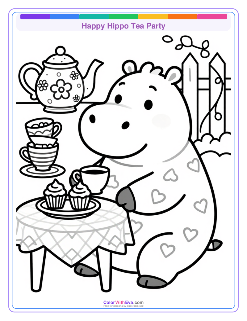 Happy Hippo Tea Party thumbnail