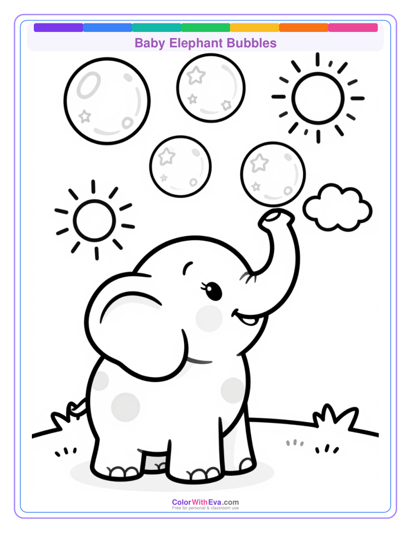 Baby Elephant Bubbles thumbnail