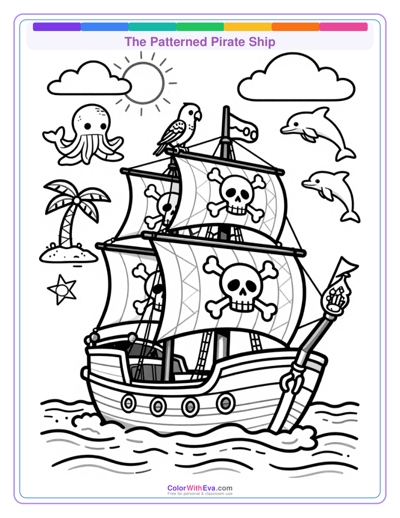 The Patterned Pirate Ship thumbnail