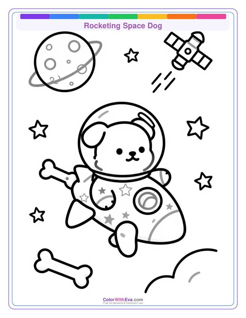 Rocketing Space Dog preview