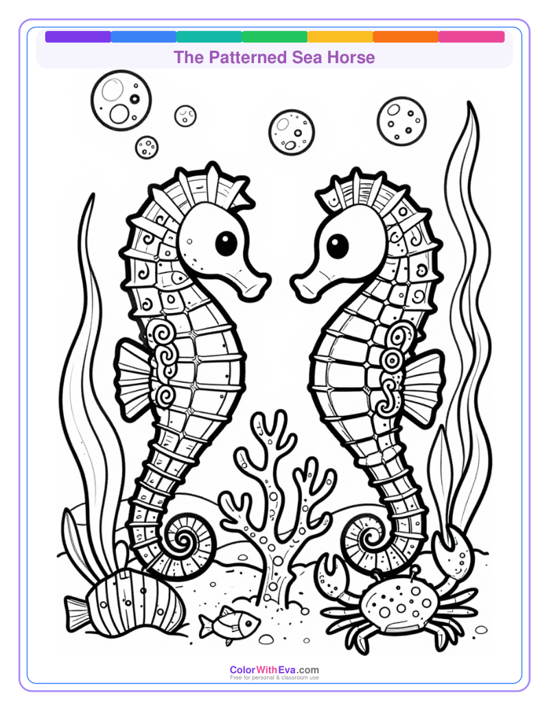 The Patterned Sea Horse thumbnail