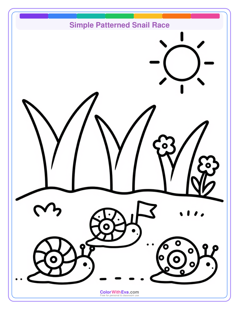 Simple Patterned Snail Race thumbnail