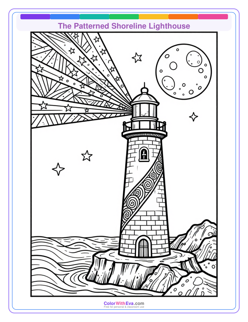 The Patterned Shoreline Lighthouse preview