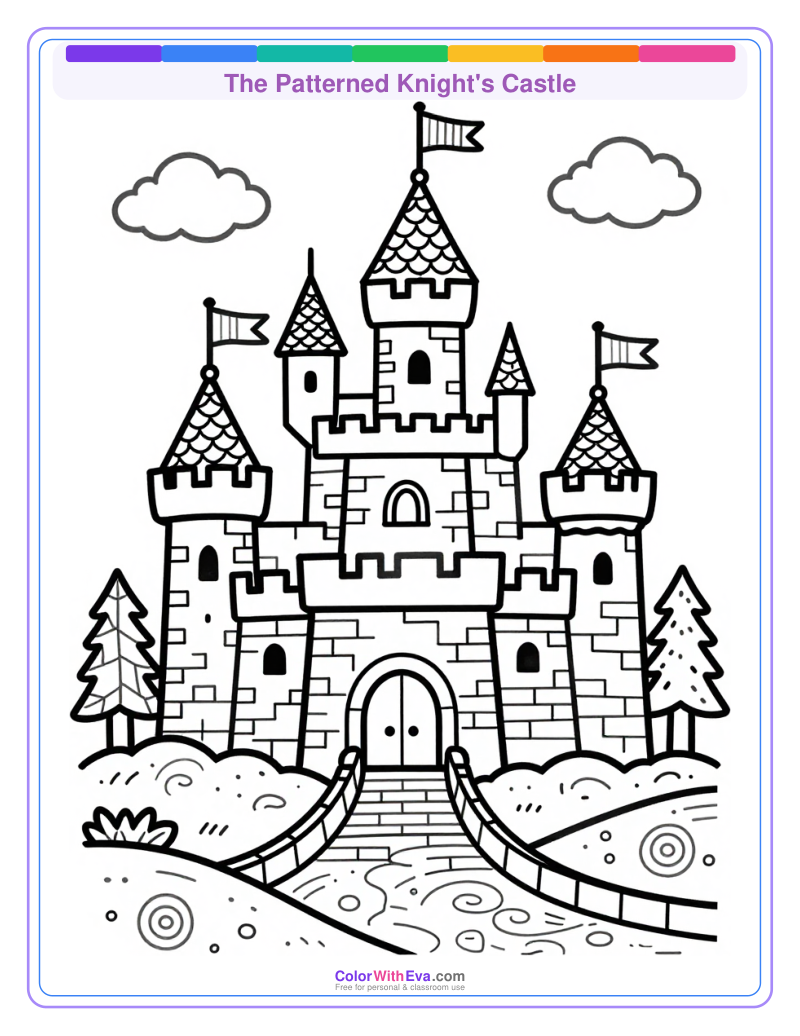 The Patterned Knight's Castle preview