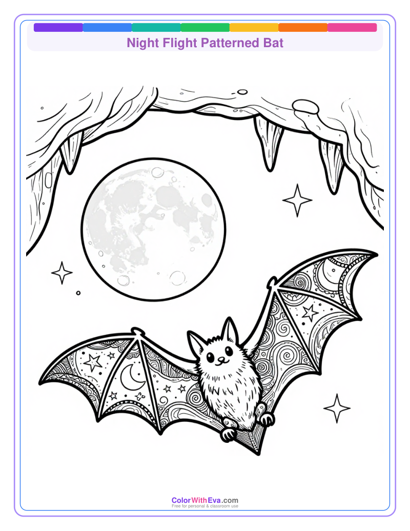Night Flight Patterned Bat preview