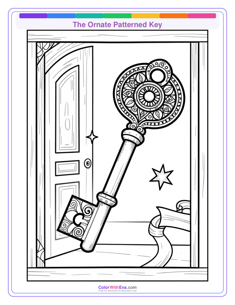 The Ornate Patterned Key preview