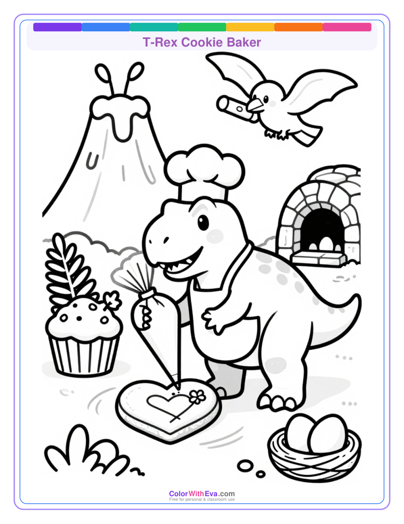 T-Rex Cookie Baker preview
