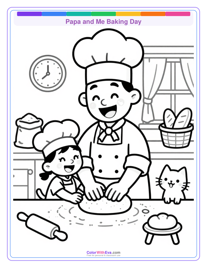 Papa and Me Baking Day thumbnail