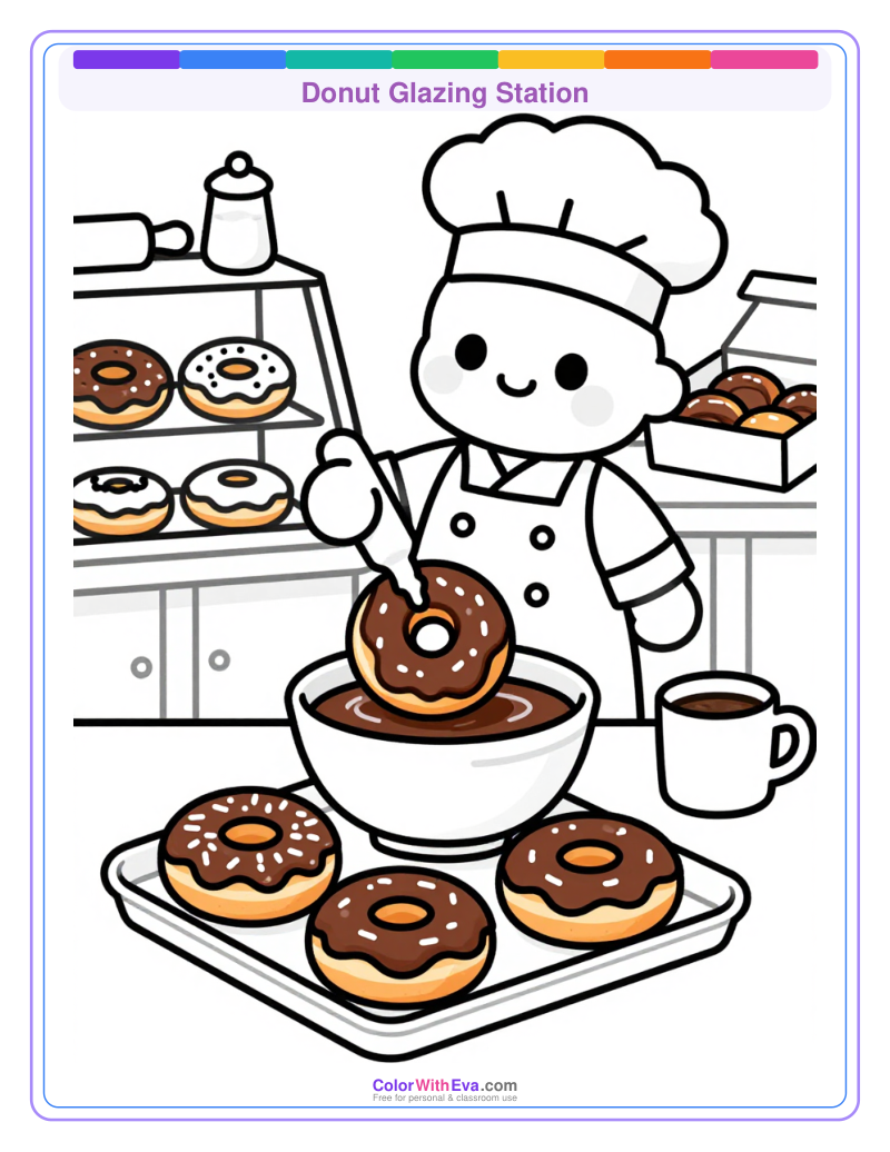 Donut Glazing Station preview