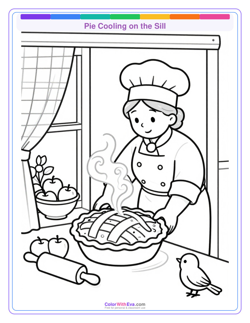 Pie Cooling on the Sill preview