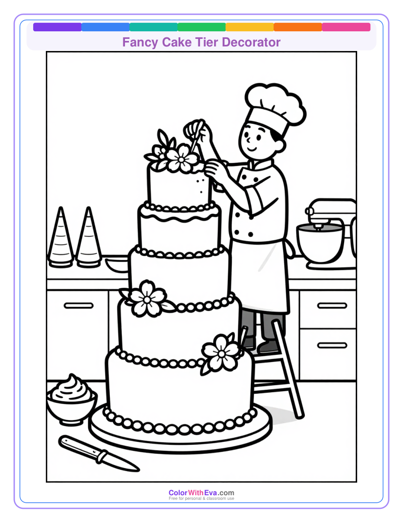 Fancy Cake Tier Decorator preview