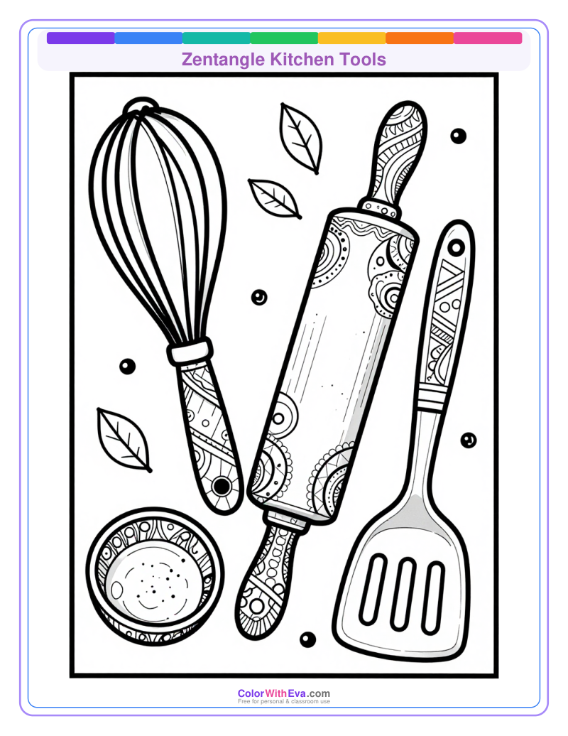 Zentangle Kitchen Tools thumbnail