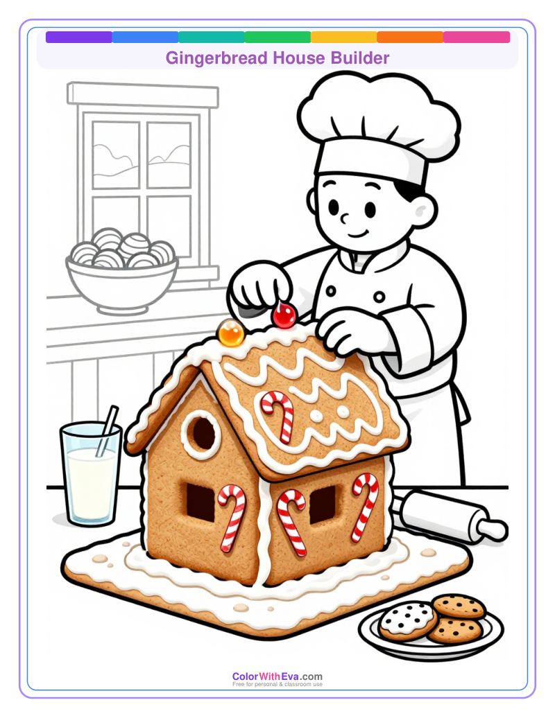 Gingerbread House Builder preview