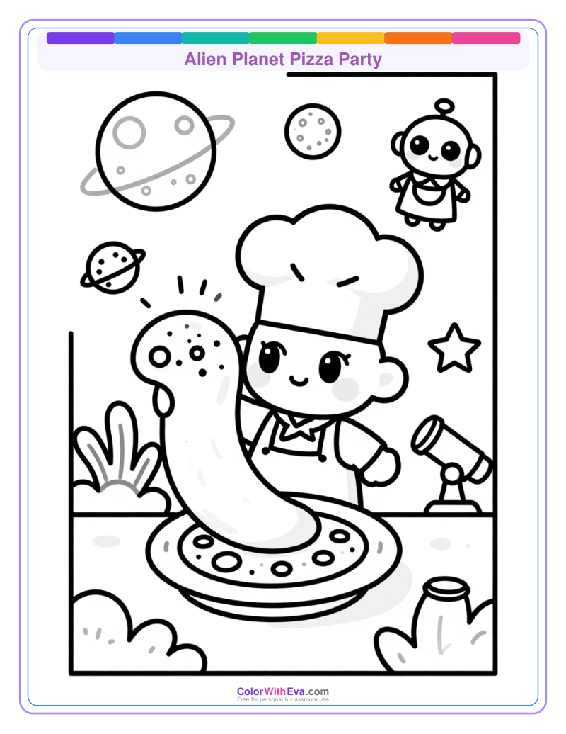 Alien Planet Pizza Party thumbnail