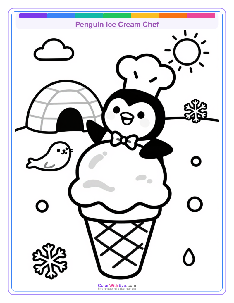 Penguin Ice Cream Chef thumbnail