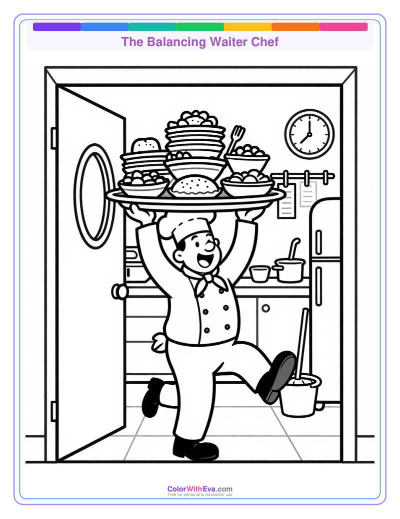 The Balancing Waiter Chef preview
