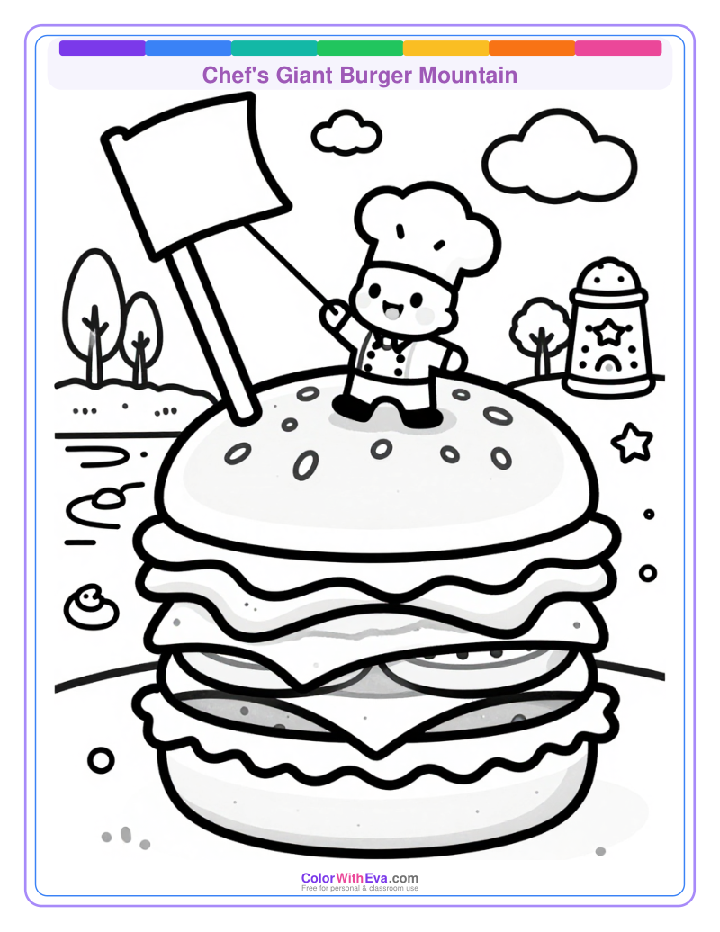 Chef's Giant Burger Mountain thumbnail