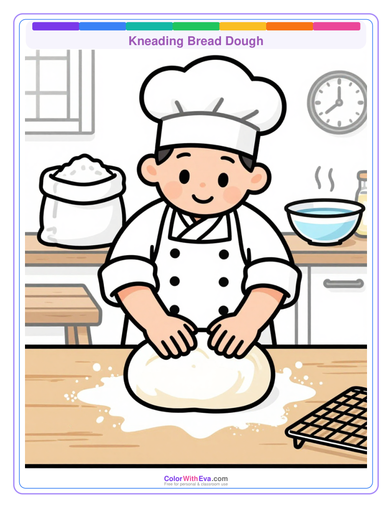 Kneading Bread Dough preview